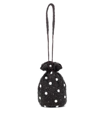 Ganni Wintour Beaded Shoulder Bag