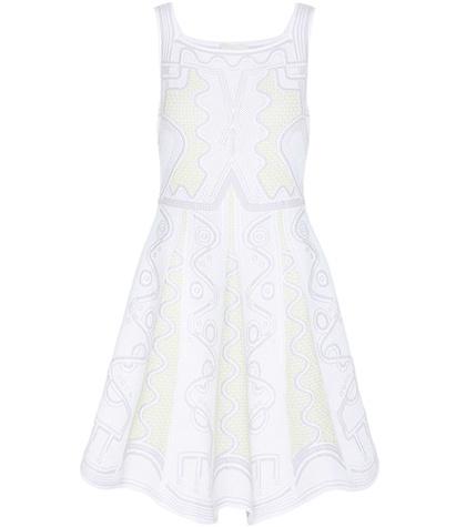 Kate Moss For Equipment Lito Jacquard Knitted Stretch Dress