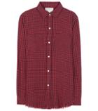 Miu Miu The Two Pocket Prep School Cotton Knitted Shirt