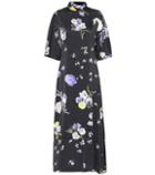 Acne Studios Dilona Floral-printed Satin Dress