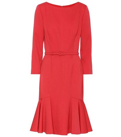 Carolina Herrera Wool Dress