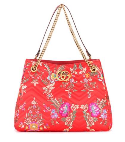 Gucci Gg Marmont Chain Shoulder Bag