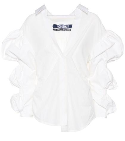 Jacquemus Santon Cotton Blouse