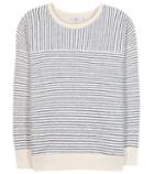 Closed Striped Cotton-blend Sweatshirt