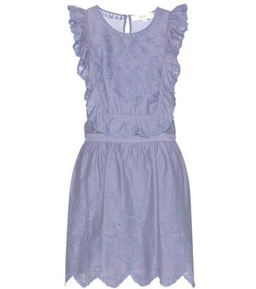 Vanessa Bruno Ath Cotton Broderie Anglaise Dress