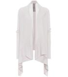 Rick Owens Draped Cotton-blend Cardigan