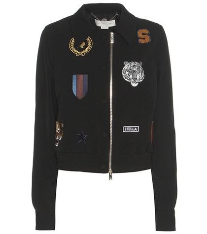 Stella Mccartney Wool Jacket With Appliqué
