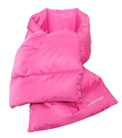 Balenciaga Down-filled Quilted Scarf