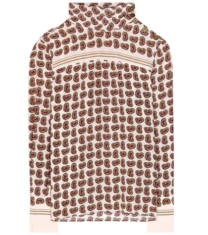 Philosophy Di Lorenzo Serafini Paisley-printed Silk Blouse