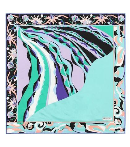 Camilla Printed Silk Scarf