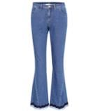 See By Chlo Cropped Flare Jeans
