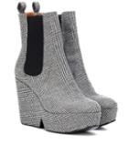 Simone Rocha Beatrice Checked Ankle Boots