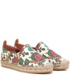 Etro Leather And Fabric Espadrilles