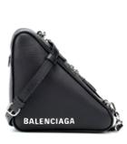 Balenciaga Triangle S Leather Crossbody Bag