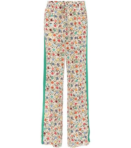 A.p.c. Silk Wide-leg Trousers