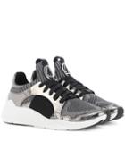 Tory Burch Leather-trimmed Sneakers