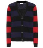 Equipment Shelly Striped Cashmere Cardigan