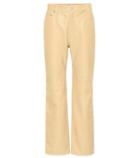 Acne Studios Lacy High-rise Leather Pants