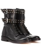 Isabel Marant Teylon Embellished Leather Ankle Boots