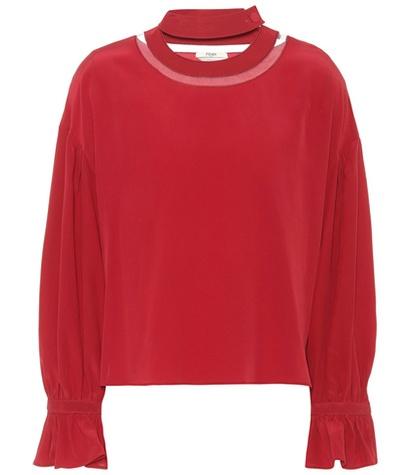 Balenciaga Silk Top
