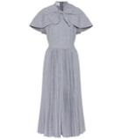 Co Wool-blend Pleated Midi Dress