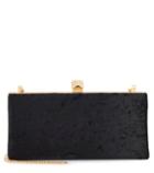 Brunello Cucinelli Celeste Suede Clutch