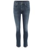 Saint Laurent Rocket Crop Skinny Jeans