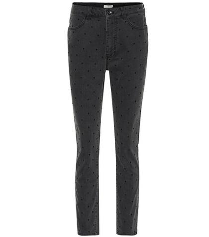 Ulla Johnson Prince Polka-dot Skinny Jeans
