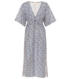 Tory Burch Floral Cotton And Silk Dress