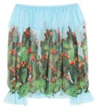 Dolce & Gabbana Exclusive To Mytheresa.com – Printed Silk Top