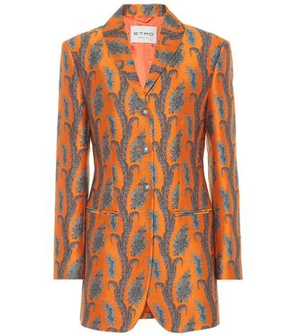 Etro Brocade Cotton Blazer