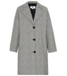 Giambattista Valli Houndstooth Wool-blend Coat