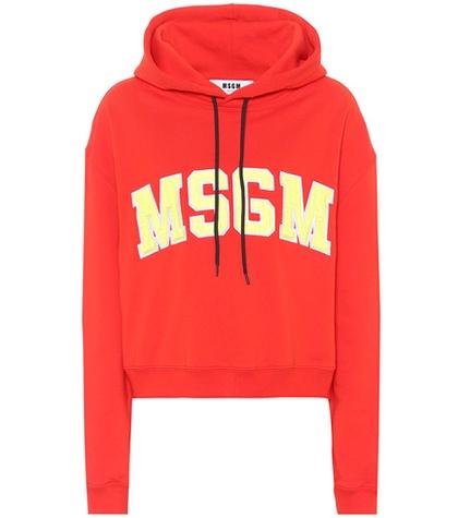 Msgm Cotton Hoodie
