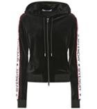 Chlo Velvet Zip-up Hoodie