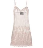 Isabel Marant Mesh And Lace Slip Dress
