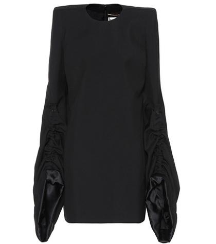 Saint Laurent Wool-crêpe Dress