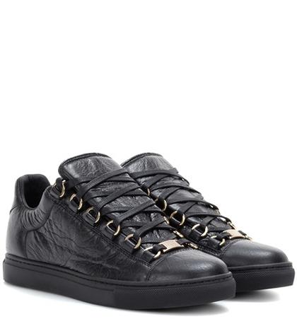 Marni Arena Leather Sneakers