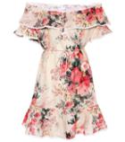 Zimmermann Floral Printed Linen Dress