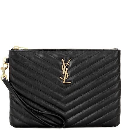 Rag & Bone Monogram Leather Pouch