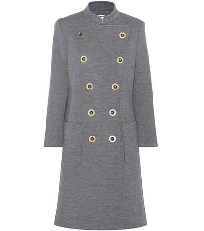 Chlo Double-breasted Wool Coat