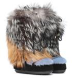 Saint Laurent X Moon Boot® Mink Fur Boots
