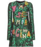 Dolce & Gabbana Embellished Jacquard Dress