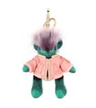 Burberry Thomas Bear Cashmere And Leather Charm