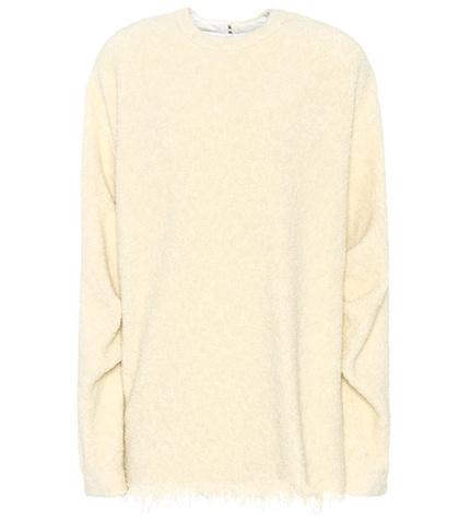 Victoria Beckham Wool And Cotton-blend Sweater