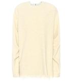Victoria Beckham Wool And Cotton-blend Sweater