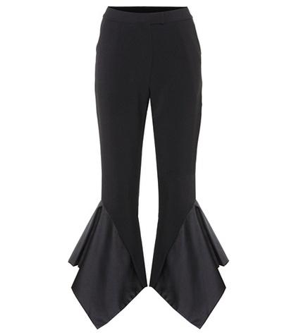 Jil Sander Cropped Crêpe Trousers