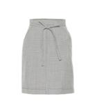Alexachung Houndstooth Wool-blend Skirt