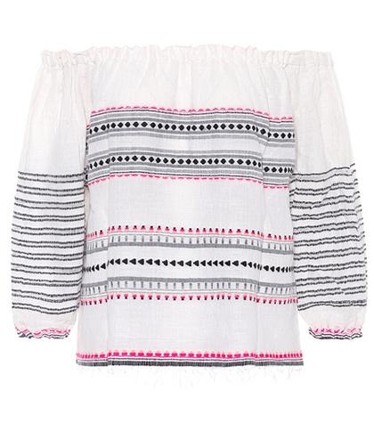 Gianvito Rossi Mamo Off-the-shoulder Top