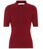 Victoria Beckham Slub Signature Polo Shirt