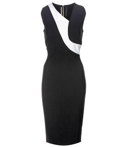Roland Mouret Aaron Sleeveless Crêpe Dress